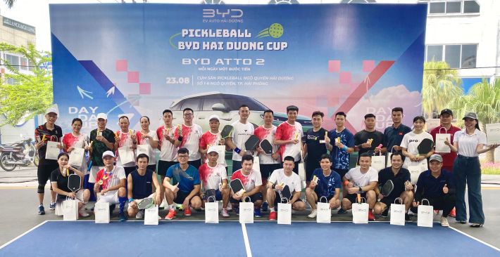 PICKLEBALL BYD HẢI DƯƠNG CUP – THỂ THAO & CÔNG NGHỆ